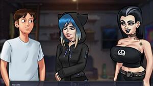 summertime saga 85 big tits cartoon milf game