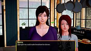 In my new family, the big ass character makes me feel so aroused