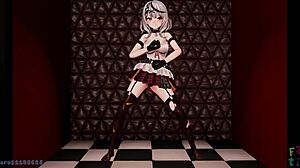 hololive members showcasing cool moves in trending tiktok video compilation