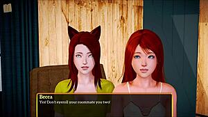 In my new family, the big ass character makes me feel so aroused