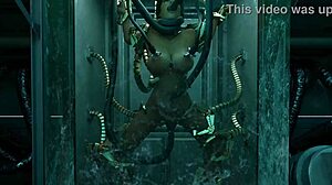 Lara bound in machine bondage experiment part one