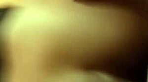 Real amateur intensely rides my husband Braulio's cock