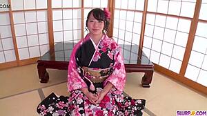 is her kimono blowjob flawless? cumshot in pov home xxx - more at javhd.net