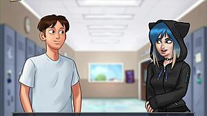 summertime saga 85 big tits cartoon milf game