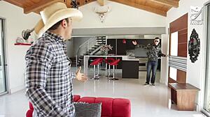 Blonde Wife Blows And Rides Husband's Employee