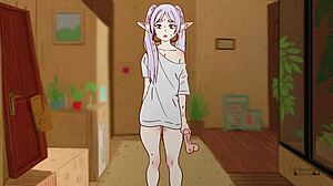 Frieren trapped in stark fern hentai parody