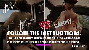 Do you want to see stf cammy's big cock compilation in 3d hentai?