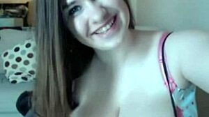 Watch this busty BBW teen tease herself with toys on webcam