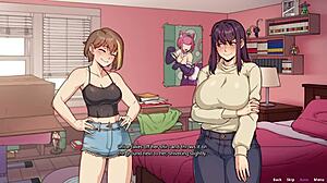 i'm the big boobs futa in benefitship hentai, playing with my sexy bestie