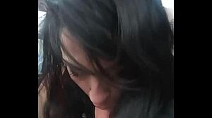 road head blowjob deepthroat from a hot chick in public outdoor spot