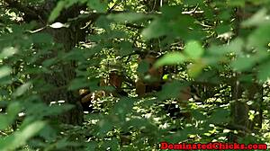 tiedup sub drilled hard in doggystyle before tasting cum in her mouth