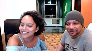 Me and Joy Cardozo Turned Argentine Pornstar Ela Baez into a Youtuber with Our Wild Session. What a Crazy Naked Adventure!