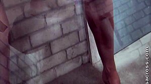 Does the indian mommy achieve orgasm during her intense gym workout with the muscular bodybuilder?