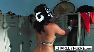 Oh, Charley Chase's lucha libre foot fetish is so exciting!