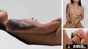 up close avery black orgasms with toys in full scene