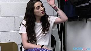 Naughty Teen 18+ Thief Aria Carson Pussy Fucked By Cop Mike Mancini