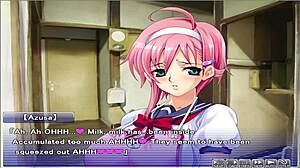 watching apartment of love ep 9 through peeping hole in hentai