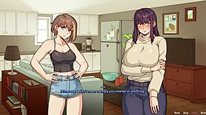 i'm the big boobs futa in benefitship hentai, playing with my sexy bestie