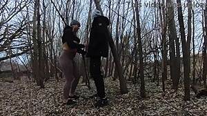 Sucking His Dick In The Park