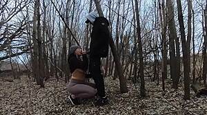 Sucking His Dick In The Park