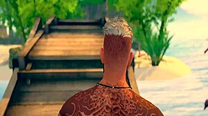 Second Life Porn Island Treasure - Grant Dynamo Fucking Lexi Love with Monster Cock Creampie