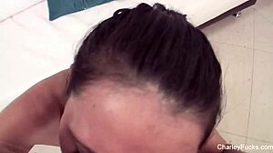 Charley Chase Takes Hard Fucking Pov With Big Tits And Facial Cumshot!