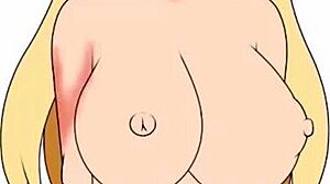 Asian hentai painting with big tits