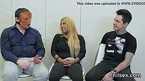 Foxy Chick Was Brought In Butthole Madhouse For Awkward Therapy With Deepthroat Anal