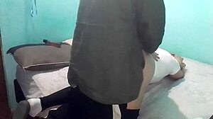 Latina Emo Milf Bent Over in Doggy Style on Cold Day Bed