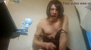 That tranny's nice ass is amazing!