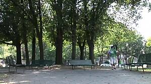 Wet pussy takes big cock