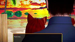 My new family plays a fun game at home with everyone.