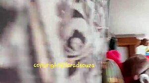 I admire Lara Dsouza's sexy crossdresser style in saree