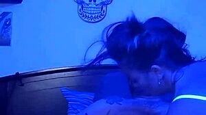 i'm mandeezy4u2 gettin cock from husband in pov