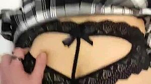 Destiny mae fucked hard in skirt!