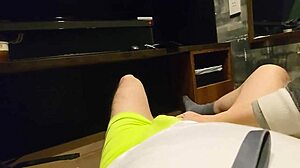 Femdom Slaps Penis And Cock For Cumshot, Treating It Like Trash!