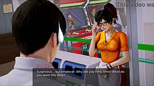 I explore Academy 225 in anime style