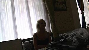 girls try lingerie without panties backstage