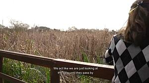 petite horny teen screams during outdoor fuck with roommate