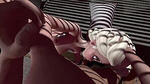 Elza L in uncensored 3D SFM hentai porn cartoon