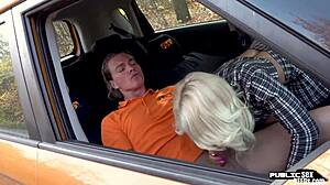 Busty milf, i-i'm riding the driving instructor's cock publicly!
