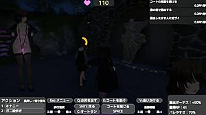 Sereka exposing herself in naked coat outdoors without getting caught