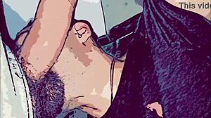 gay cartoon animation with big dick in mouth