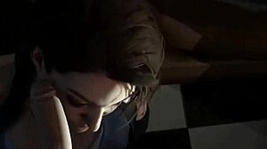 Watch this 3D blowjob animation in hentai style.