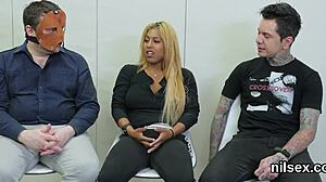 Foxy Chick Was Brought In Butthole Madhouse For Awkward Therapy With Deepthroat Anal