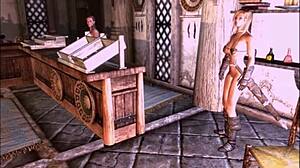 Thane Thora Rips Clothes in Outdoor Fantasy Comedy 😏