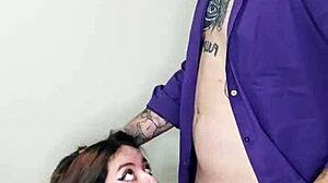 watch that cute teen suck my cock before i cum in her petite mouth?