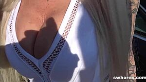 Three Mature Street Whores Working Hard for Cum Facials