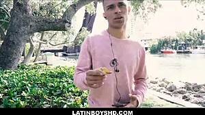 Straight Latin Twink Pays To Fuck Gay Guy From Street POV - Gabriel Leonardo