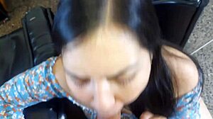 लैटिना एमेच्योर गर्लफ्रेंड लंड चूसती और हॉर्नी लड़के को चोदती है